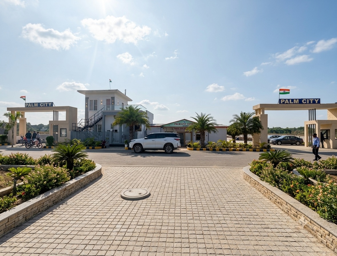 Palm City Haridwar residential plots overview